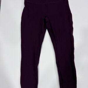SPANX Look at Me Now high rise seamless Leggings in color Eggplant